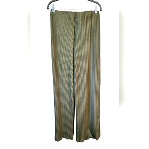 MNG by Mango flowy plisse pants